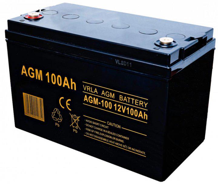 Акумулятор VOLT POLSKA AGM VRLA 100 Ah (6AKUXAG100) (DR011471)